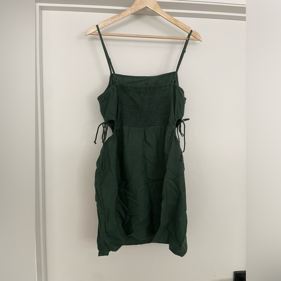 BNWT Aerie Tie Side Cut Out Mini Dress - Picture 5 of 12